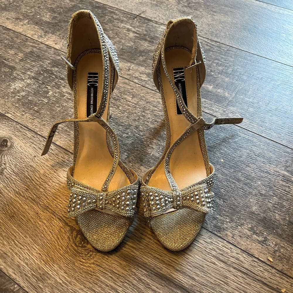 Silver heels